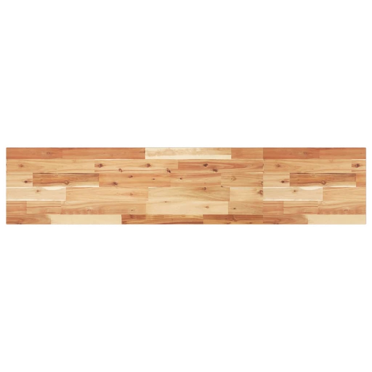 vidaXL Ράφια Κρεμαστά 2 Τεμ. 160x30x2εκ. Φινίρισμα Λαδιού Μασίφ Ακακία