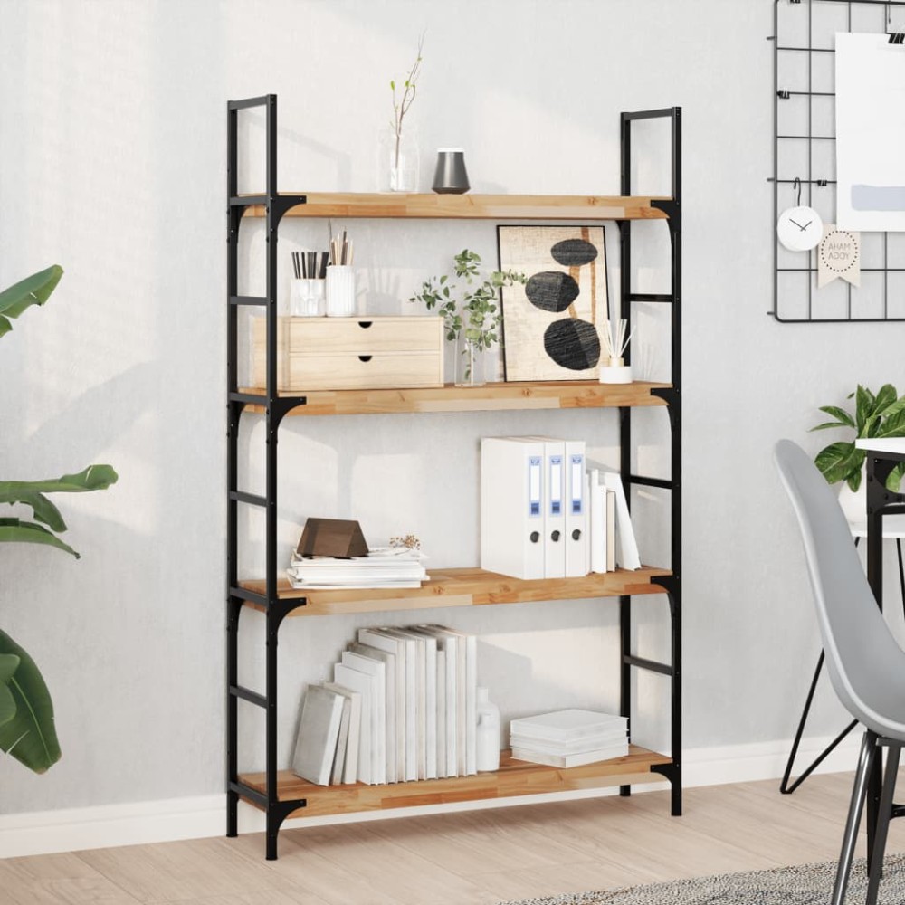 vidaXL Ράφι Πλωτό 80x20x4 εκ. από Μασίφ Ξύλο Ακακίας με Φινίρισμα Λαδιού