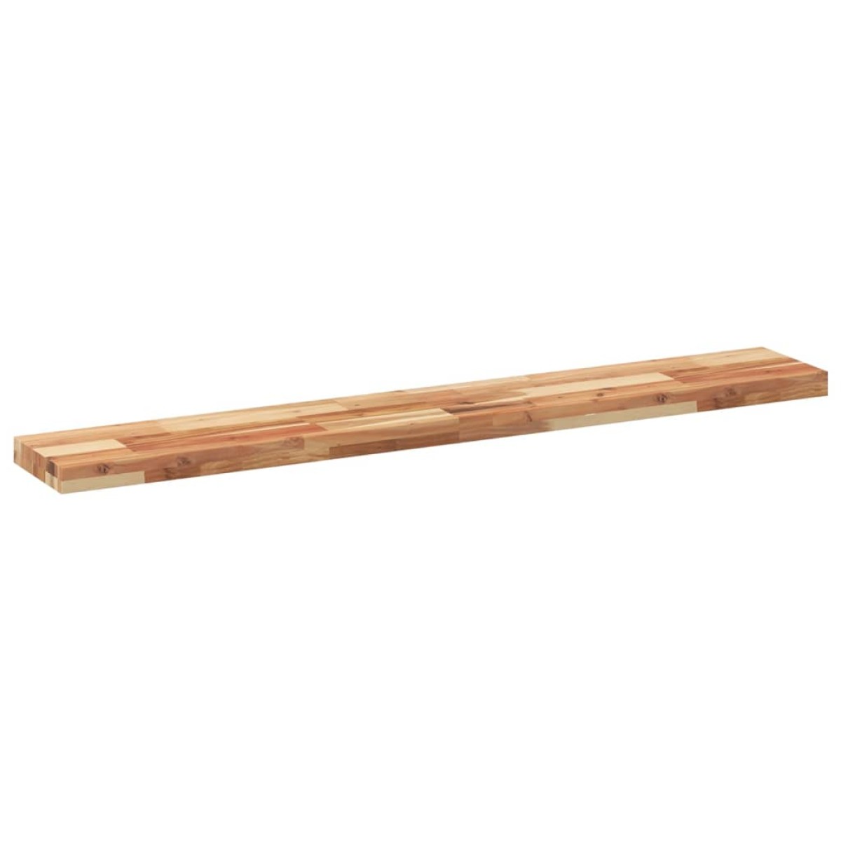 vidaXL Ράφια Πλωτά 2 τεμ. 120x20x4 εκ. από Μασίφ Ξύλο Ακακίας με Φινίρισμα Λαδιού