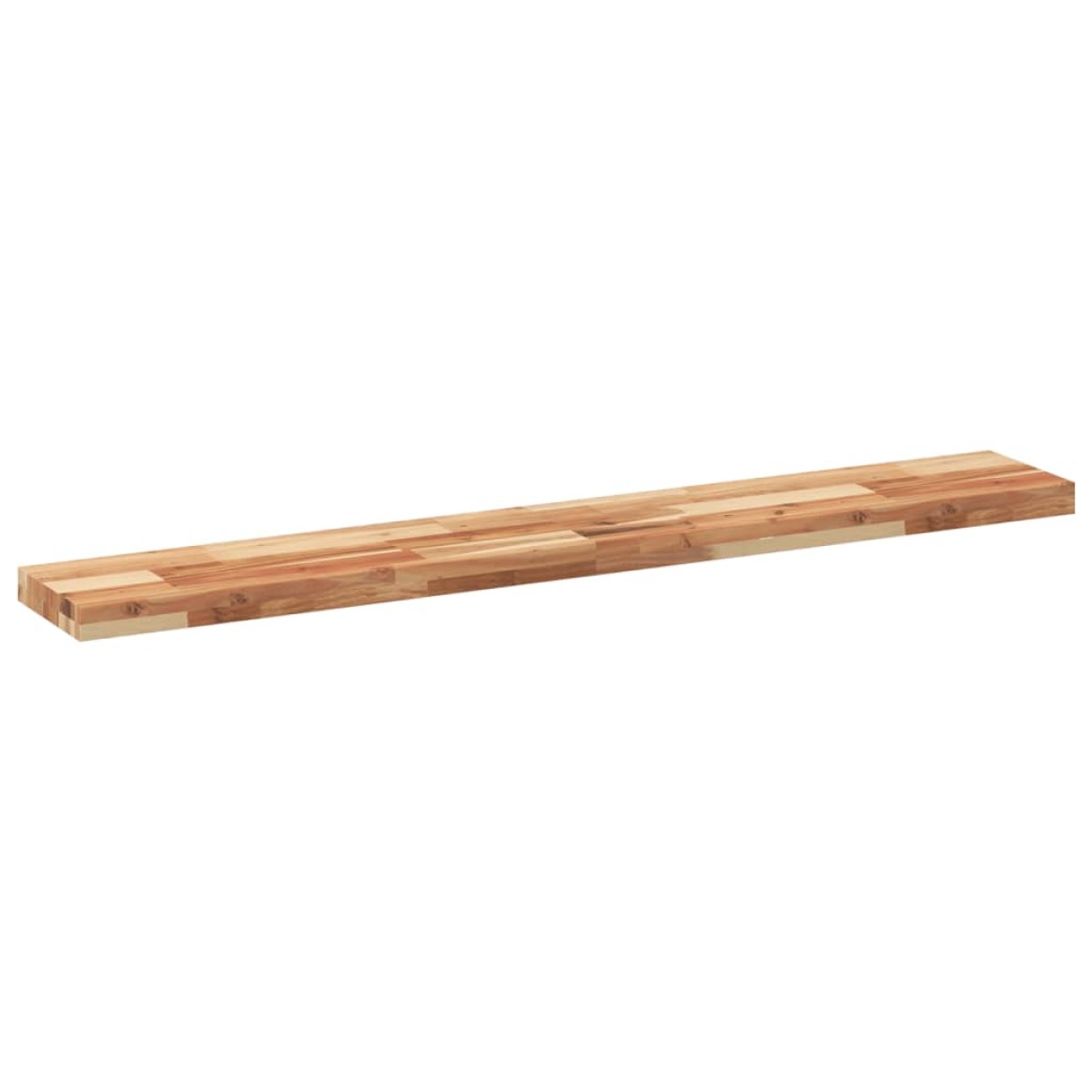 vidaXL Ράφια Πλωτά 2 τεμ. 120x20x4 εκ. από Μασίφ Ξύλο Ακακίας με Φινίρισμα Λαδιού