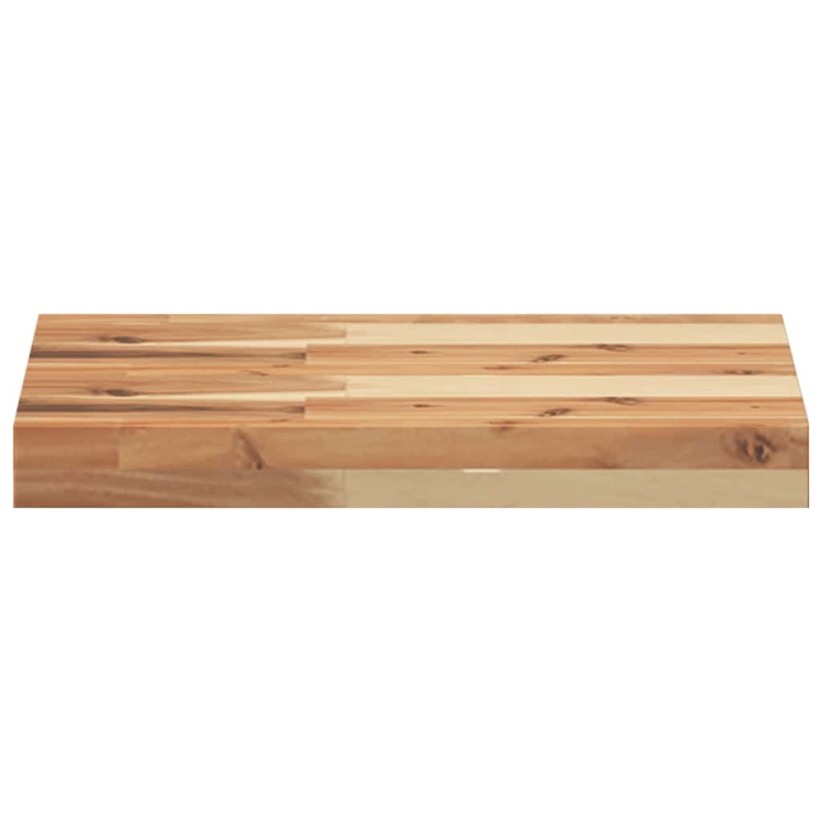 vidaXL Ράφια Πλωτά 4 τεμ. 40x30x4 εκ. από Μασίφ Ξύλο Ακακίας με Φινίρισμα Λαδιού