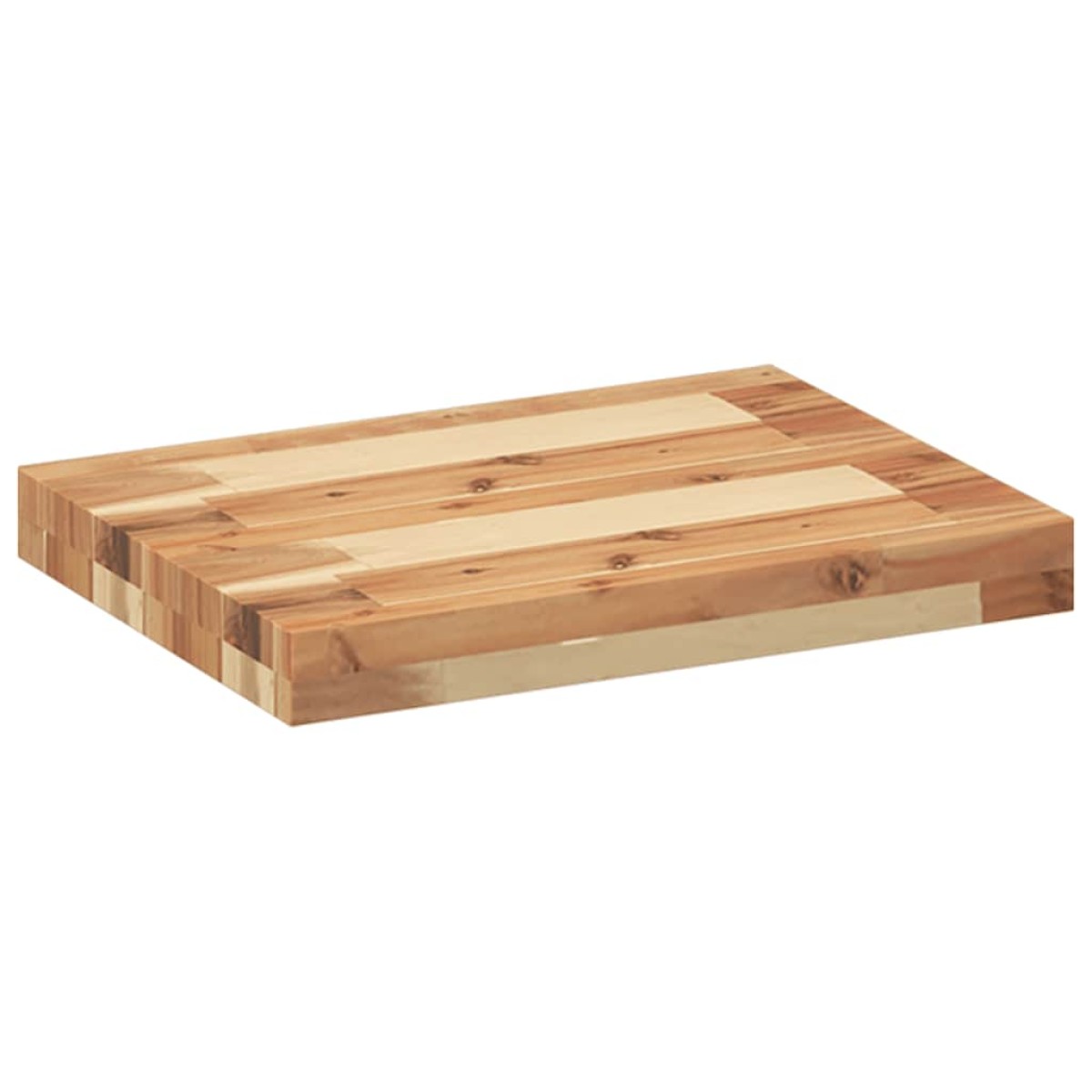 vidaXL Ράφια Πλωτά 4 τεμ. 40x30x4 εκ. από Μασίφ Ξύλο Ακακίας με Φινίρισμα Λαδιού