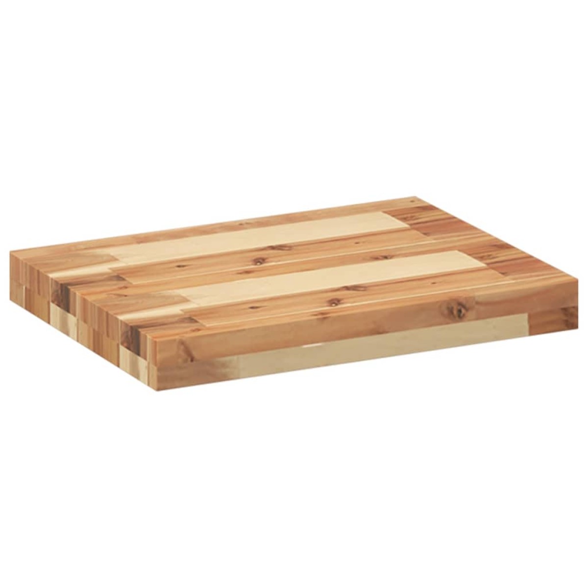 vidaXL Ράφια Πλωτά 2 τεμ. 60x30x4 εκ. από Μασίφ Ξύλο Ακακίας με Φινίρισμα Λαδιού