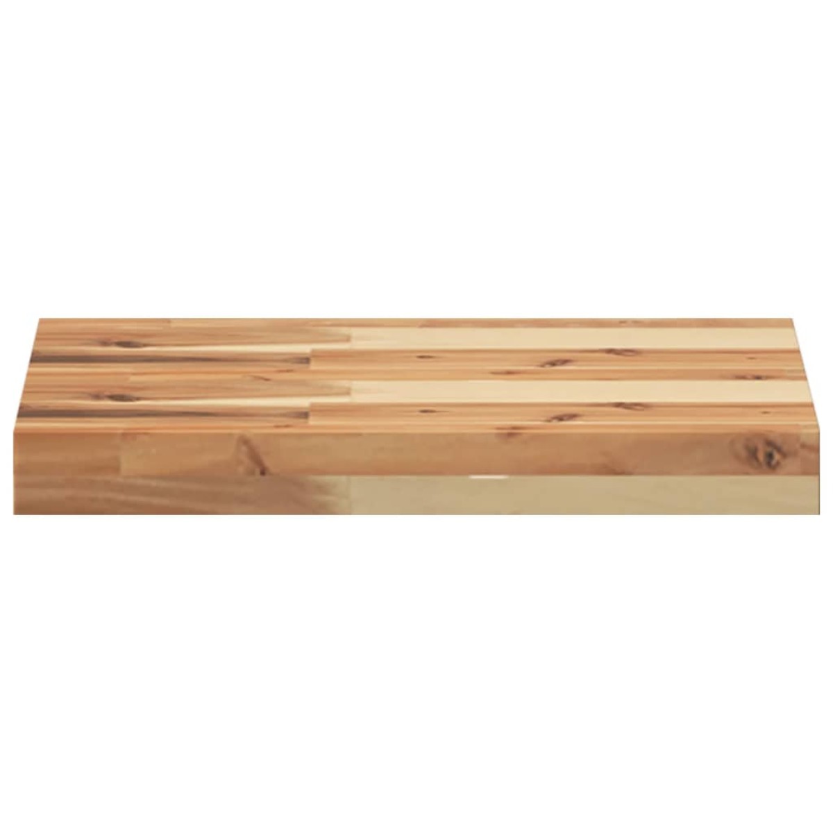 vidaXL Ράφια Πλωτά 2 τεμ. 60x30x4 εκ. από Μασίφ Ξύλο Ακακίας με Φινίρισμα Λαδιού
