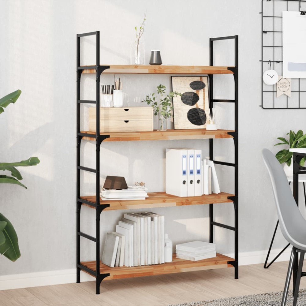 vidaXL Ράφια Πλωτά 3 τεμ. 80x30x4 εκ. από Μασίφ Ξύλο Ακακίας με Φινίρισμα Λαδιού