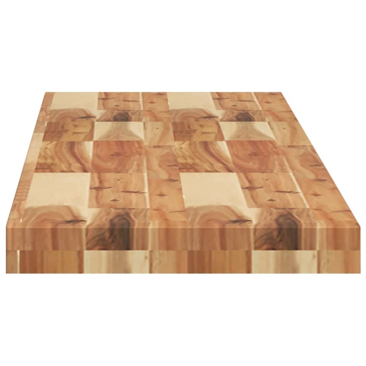 vidaXL Ράφι Κρεμαστό 120x30x4 εκ. Φινίρισμα Λαδιού Μασίφ Ακακία