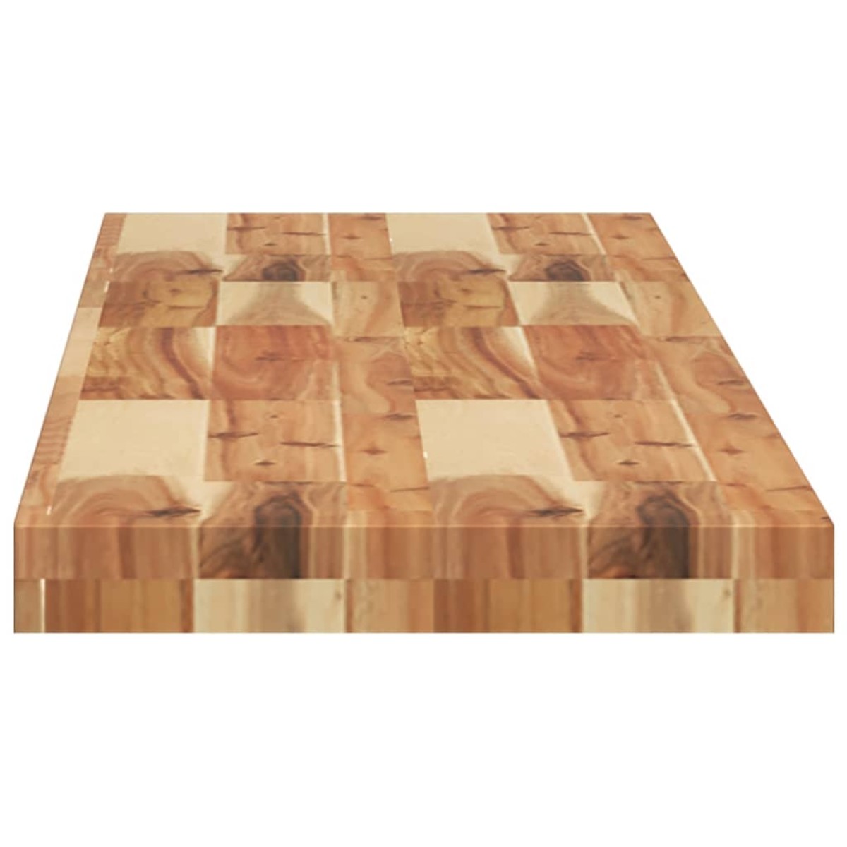 vidaXL Ράφια Κρεμαστά 3 Τεμ. 120x30x4εκ. Φινίρισμα Λαδιού Μασίφ Ακακία