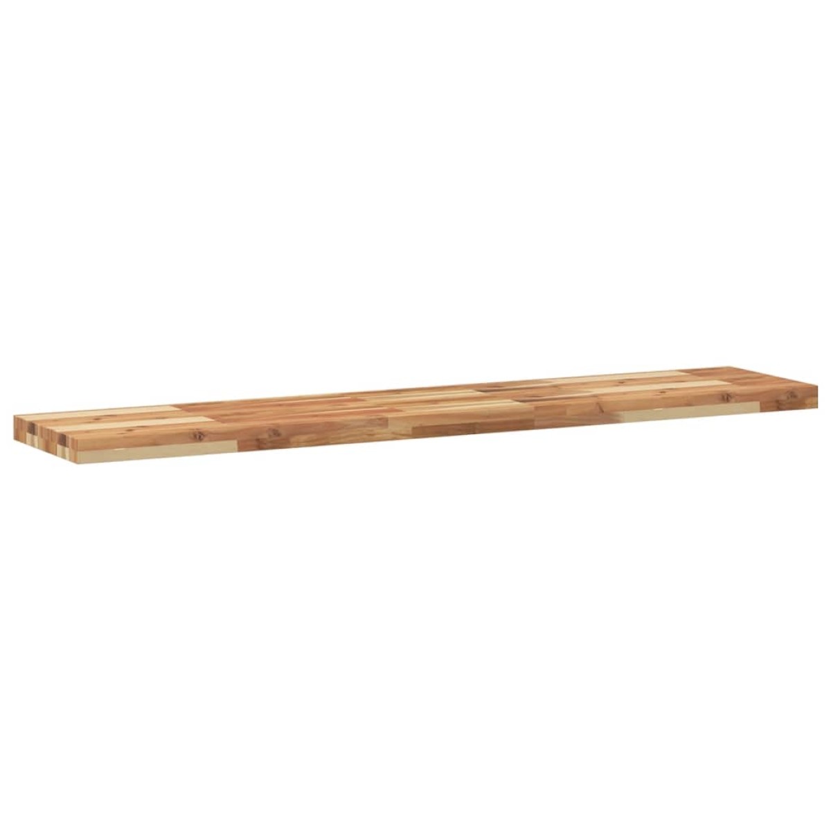 vidaXL Ράφια Κρεμαστά 3 Τεμ. 140x30x4εκ. Φινίρισμα Λαδιού Μασίφ Ακακία
