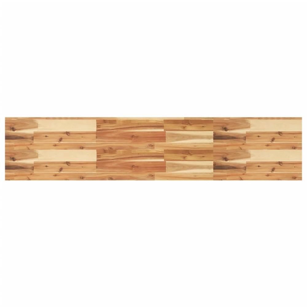 vidaXL Ράφι Κρεμαστό 160x30x4 εκ. Φινίρισμα Λαδιού Μασίφ Ακακία