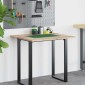 vidaXL Επιφάνεια Τραπεζιού 80x60x2 εκ. Μασίφ Ξύλο Ακακίας