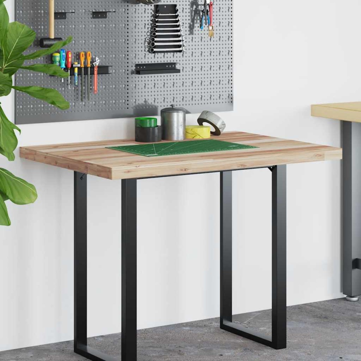 vidaXL Επιφάνεια Τραπεζιού 100x70x4 εκ. Μασίφ Ξύλο Ακακίας