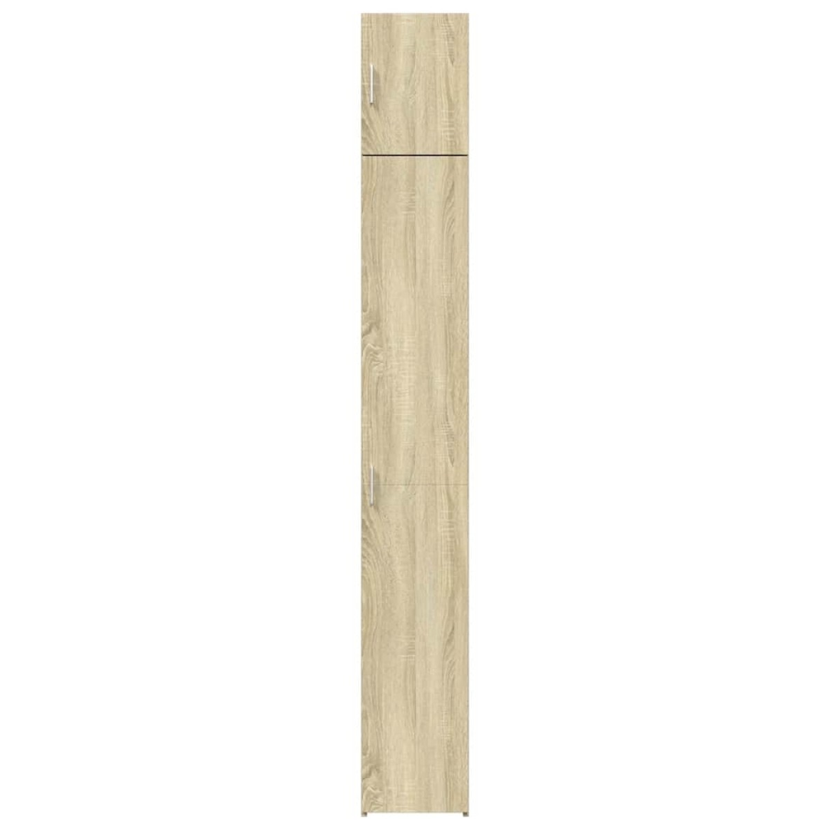 vidaXL Ντουλάπι Αποθήκευσης Στενό Δρυς 30x42,5x225 εκ. Επεξεργ. Ξύλο
