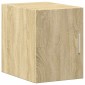 vidaXL Ντουλάπι Αποθήκευσης Στενό Δρυς 30x42,5x225 εκ. Επεξεργ. Ξύλο