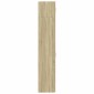 vidaXL Ντουλάπι Αποθήκευσης Στενό Δρυς 30x42,5x225 εκ. Επεξεργ. Ξύλο