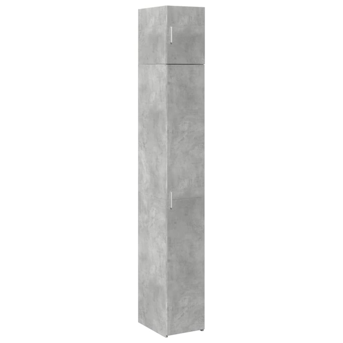 vidaXL Ντουλάπι Αποθήκευσης Στενό Γκρι 30x42,5x225 εκ. Επεξεργ. Ξύλο