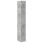 vidaXL Ντουλάπι Αποθήκευσης Στενό Γκρι 30x42,5x225 εκ. Επεξεργ. Ξύλο