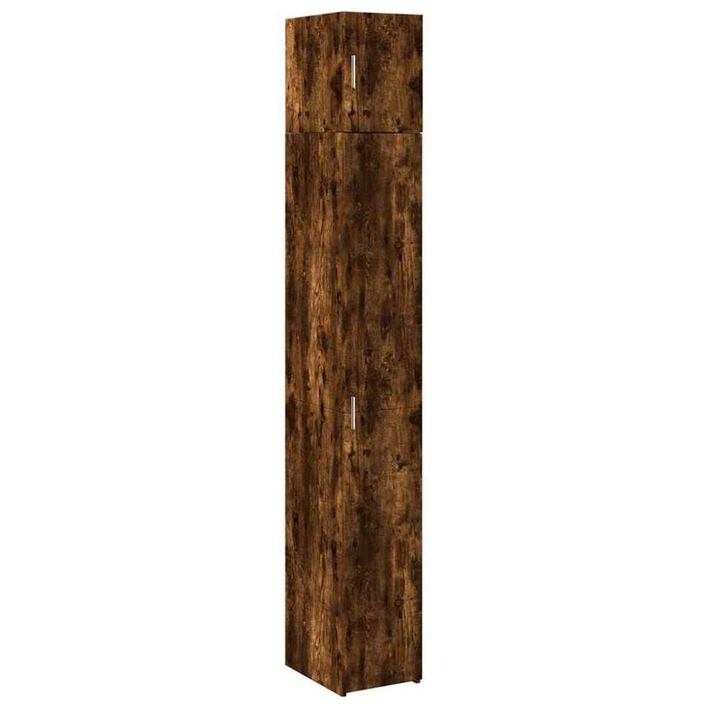 vidaXL Ντουλάπι Αποθήκευσης Στενό Δρυς 30x42,5x225 εκ. Επεξεργ. Ξύλο