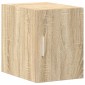 vidaXL Ντουλάπι Αποθήκευσης Στενό Δρυς 30x42,5x225 εκ. Επεξεργ. Ξύλο