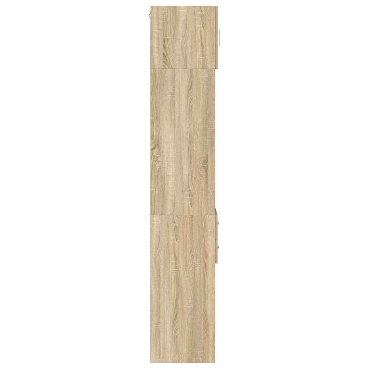 vidaXL Ντουλάπι Αποθήκευσης Στενό Δρυς 30x42,5x225 εκ. Επεξεργ. Ξύλο