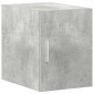 vidaXL Ντουλάπι Αποθήκευσης Στενό Γκρι 30x42,5x225 εκ. Επεξεργ. Ξύλο