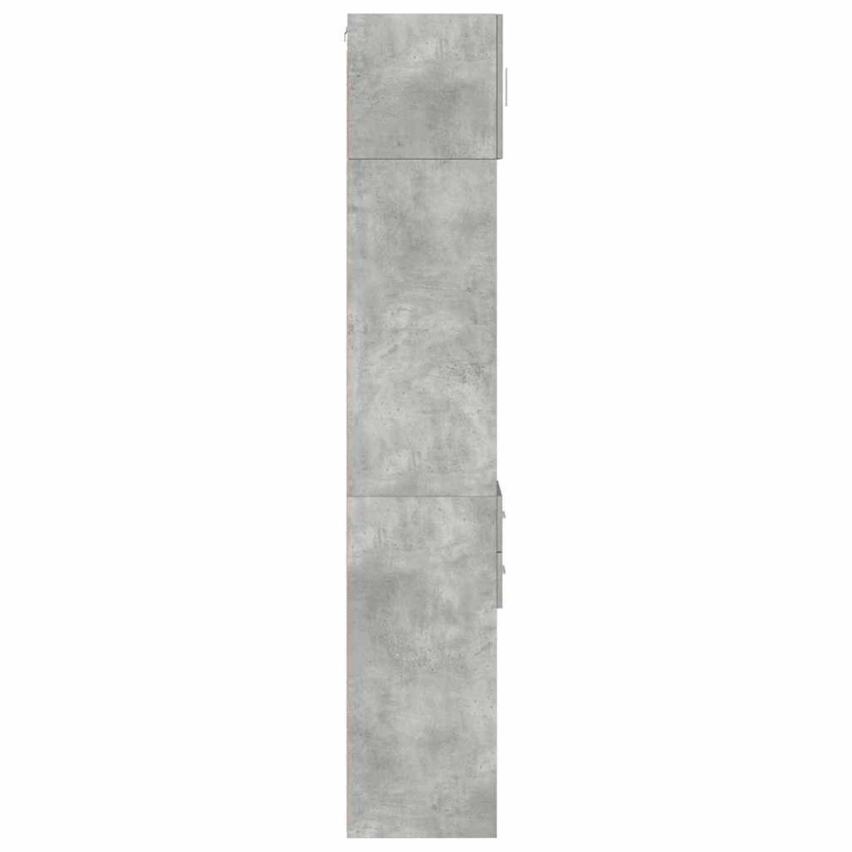 vidaXL Ντουλάπι Αποθήκευσης Στενό Γκρι 30x42,5x225 εκ. Επεξεργ. Ξύλο