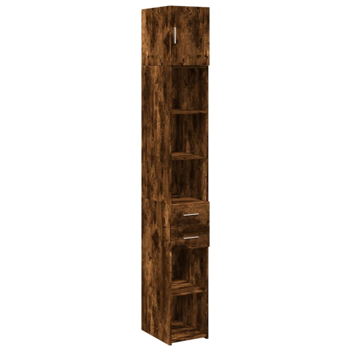 vidaXL Ντουλάπι Αποθήκευσης Στενό Δρυς 30x42,5x225 εκ. Επεξεργ. Ξύλο