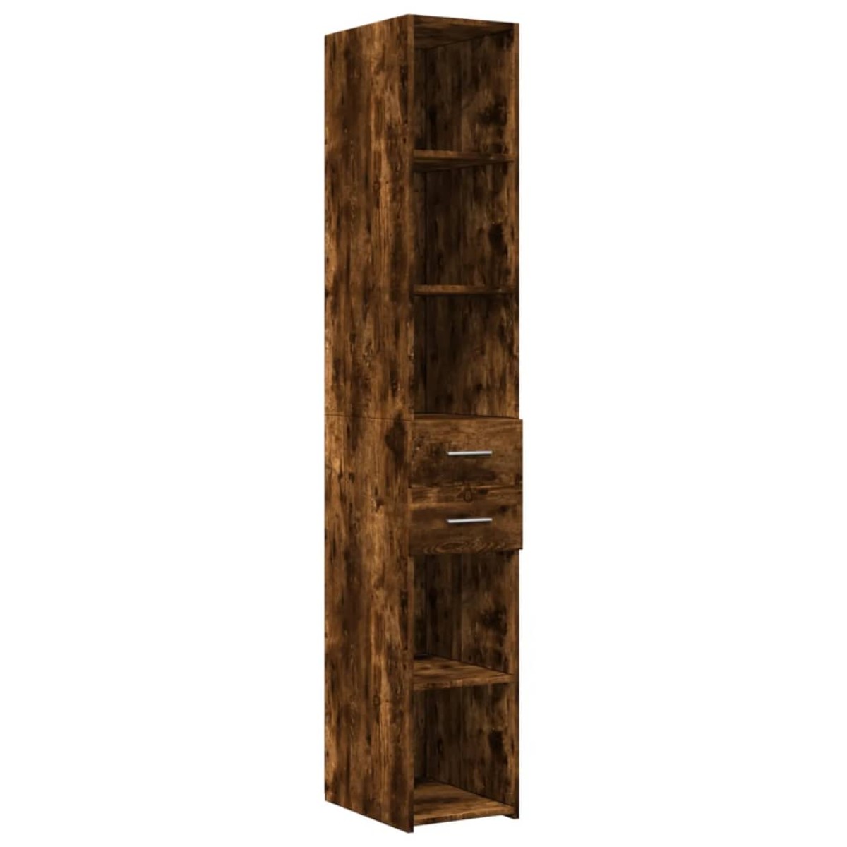 vidaXL Ντουλάπι Αποθήκευσης Στενό Δρυς 30x42,5x225 εκ. Επεξεργ. Ξύλο