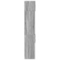vidaXL Ντουλάπι Αποθήκευσης Στενό Γκρι 30x42,5x225 εκ. Επεξεργ. Ξύλο