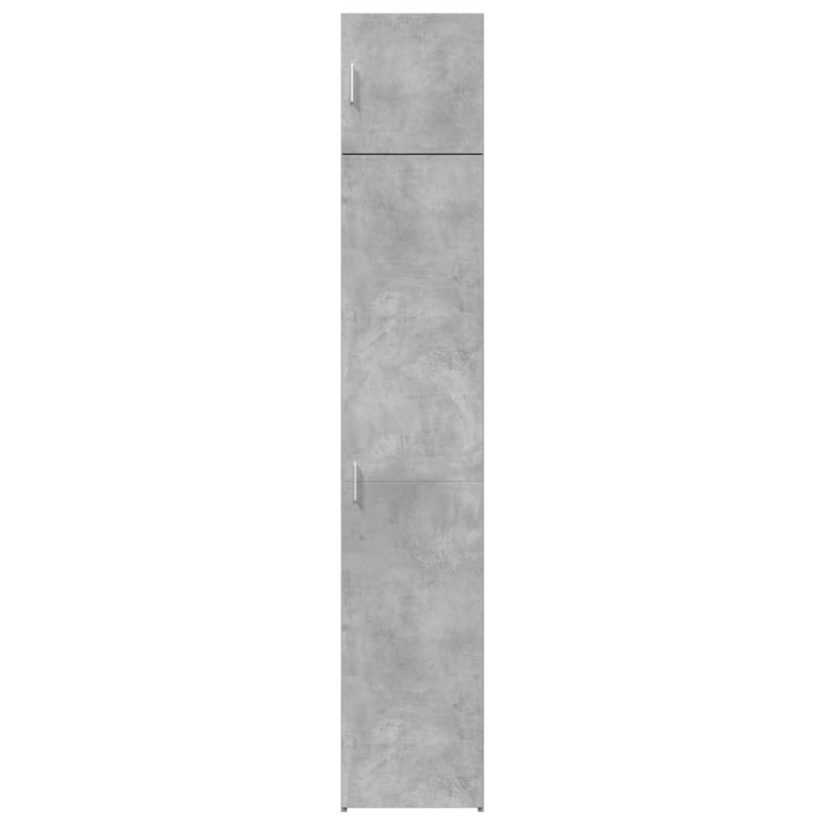 vidaXL Ντουλάπι Αποθήκευσης Στενό Γκρι 40x42,5x225 εκ. Επεξεργ. Ξύλο