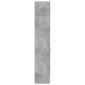 vidaXL Ντουλάπι Αποθήκευσης Στενό Γκρι 40x42,5x225 εκ. Επεξεργ. Ξύλο