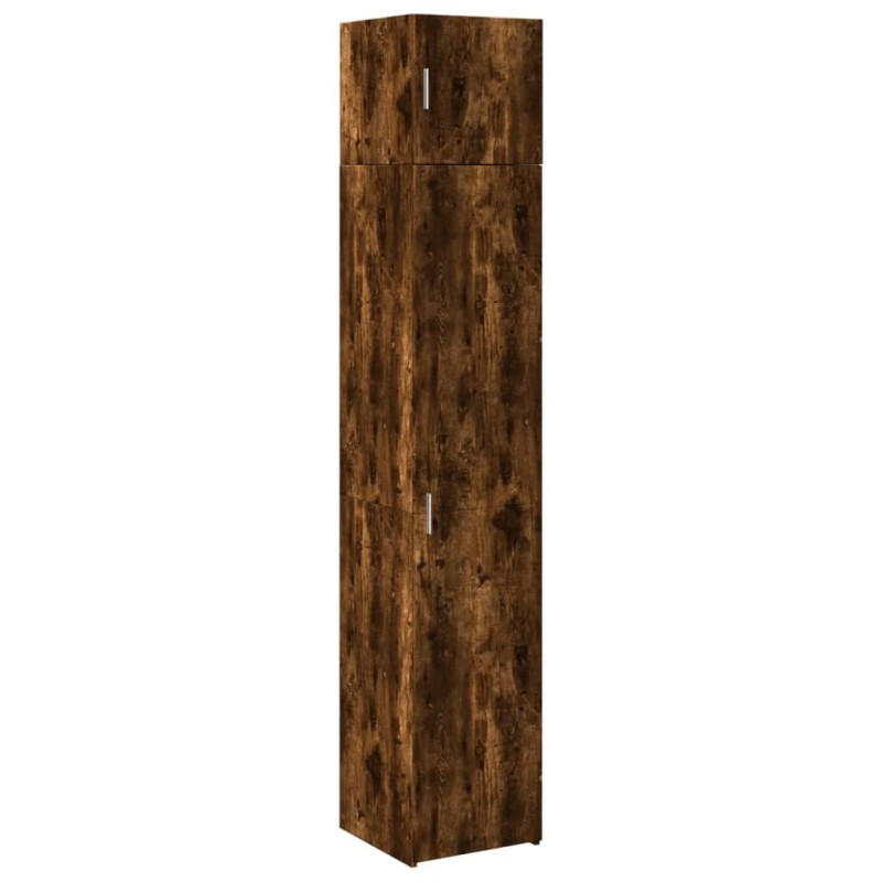 vidaXL Ντουλάπι Αποθήκευσης Στενό Δρυς 40x42,5x225 εκ. Επεξεργ. Ξύλο