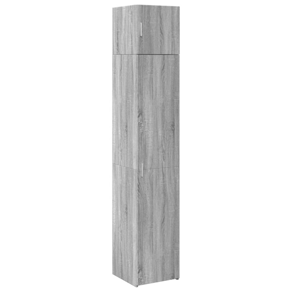 vidaXL Ντουλάπι Αποθήκευσης Στενό Δρυς 40x42,5x225 εκ. Επεξεργ. Ξύλο