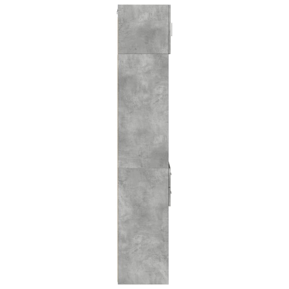vidaXL Ντουλάπι Αποθήκευσης Στενό Γκρι 40x42,5x225 εκ. Επεξεργ. Ξύλο