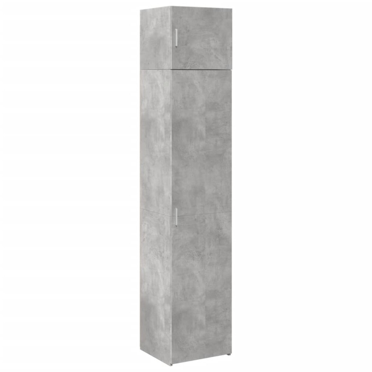 vidaXL Ντουλάπι Αποθήκευσης Στενό Γκρι 45x42,5x225 εκ. Επεξεργ. Ξύλο