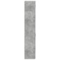 vidaXL Ντουλάπι Αποθήκευσης Στενό Γκρι 45x42,5x225 εκ. Επεξεργ. Ξύλο