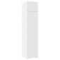 vidaXL Ντουλάπι Αποθήκευσης Στενό Λευκό 50x42,5x225 εκ. Επεξεργ. Ξύλο