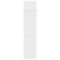 vidaXL Ντουλάπι Αποθήκευσης Στενό Λευκό 50x42,5x225 εκ. Επεξεργ. Ξύλο