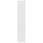 vidaXL Ντουλάπι Αποθήκευσης Στενό Λευκό 50x42,5x225 εκ. Επεξεργ. Ξύλο