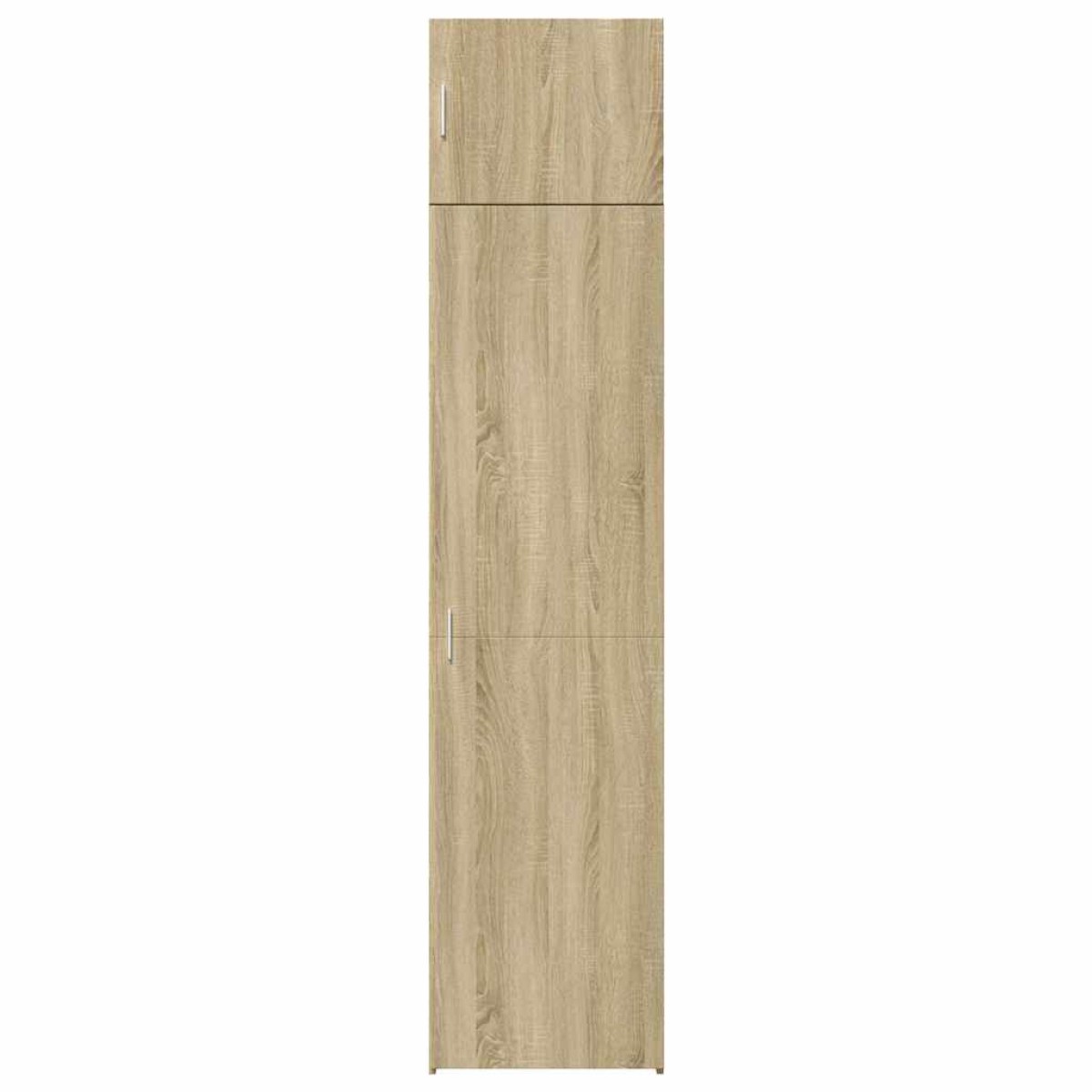 vidaXL Ντουλάπι Αποθήκευσης Στενό Δρυς 50x42,5x225 εκ. Επεξεργ. Ξύλο