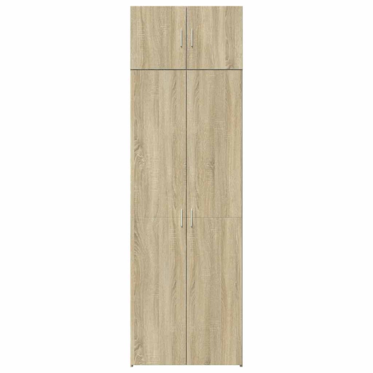 vidaXL Ραφιέρα με Ντουλάπια Sonoma Δρυς 70x42,5x225 εκ. Επεξ. Ξύλο