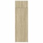 vidaXL Ραφιέρα με Ντουλάπια Sonoma Δρυς 70x42,5x225 εκ. Επεξ. Ξύλο