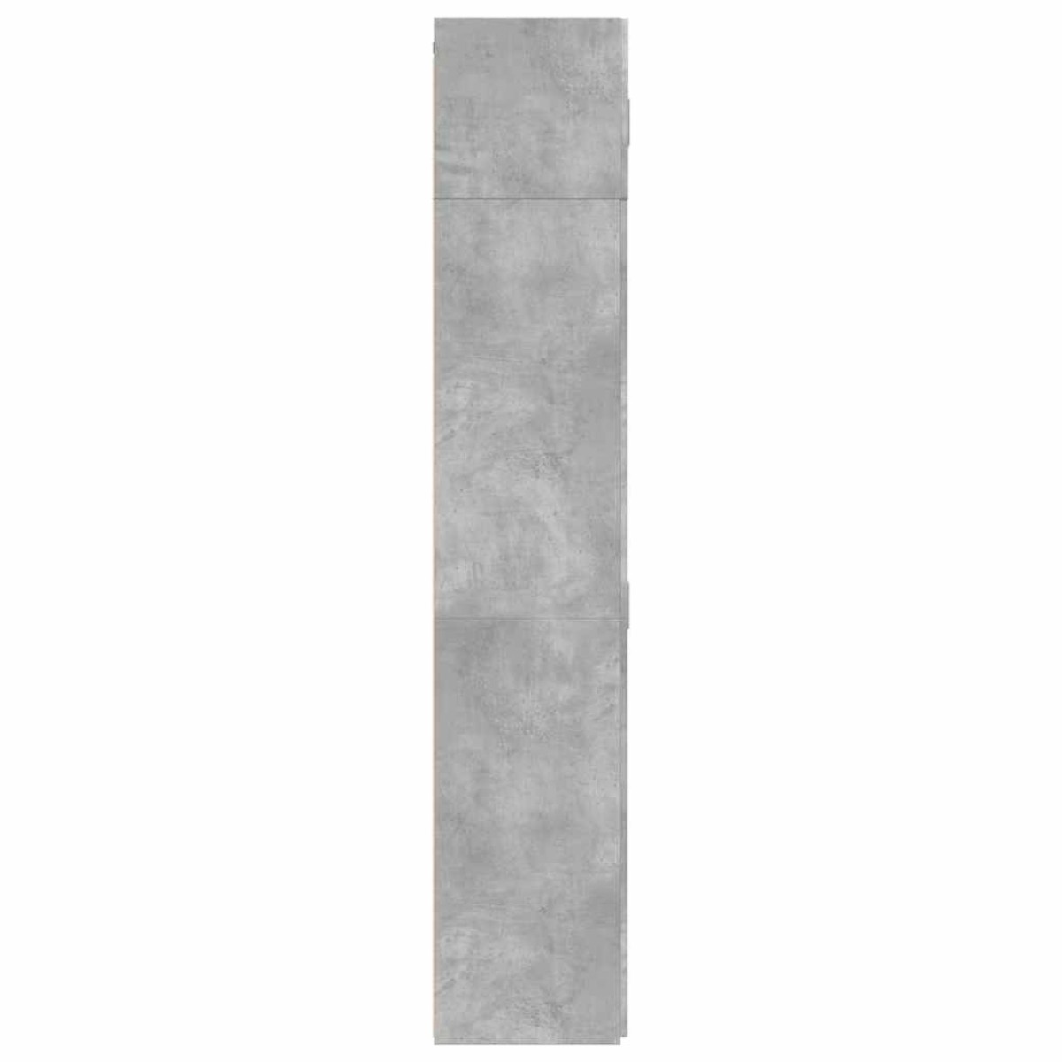 vidaXL Ραφιέρα με Ντουλάπια Γκρι Σκυροδέμ. 70x42,5x225 εκ. Επεξ. Ξύλο
