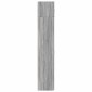 vidaXL Ραφιέρα με Ντουλάπια Γκρι Sonoma 70x42,5x225 εκ. Επεξ. Ξύλο