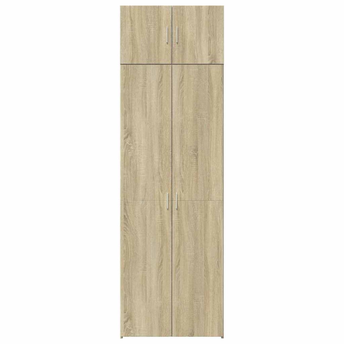 vidaXL Ραφιέρα με Ντουλάπια Sonoma Δρυς 70x42,5x225 εκ. Επεξ. Ξύλο