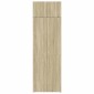 vidaXL Ραφιέρα με Ντουλάπια Sonoma Δρυς 70x42,5x225 εκ. Επεξ. Ξύλο
