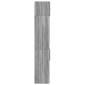 vidaXL Ραφιέρα με Ντουλάπια Γκρι Sonoma 70x42,5x225 εκ. Επεξ. Ξύλο