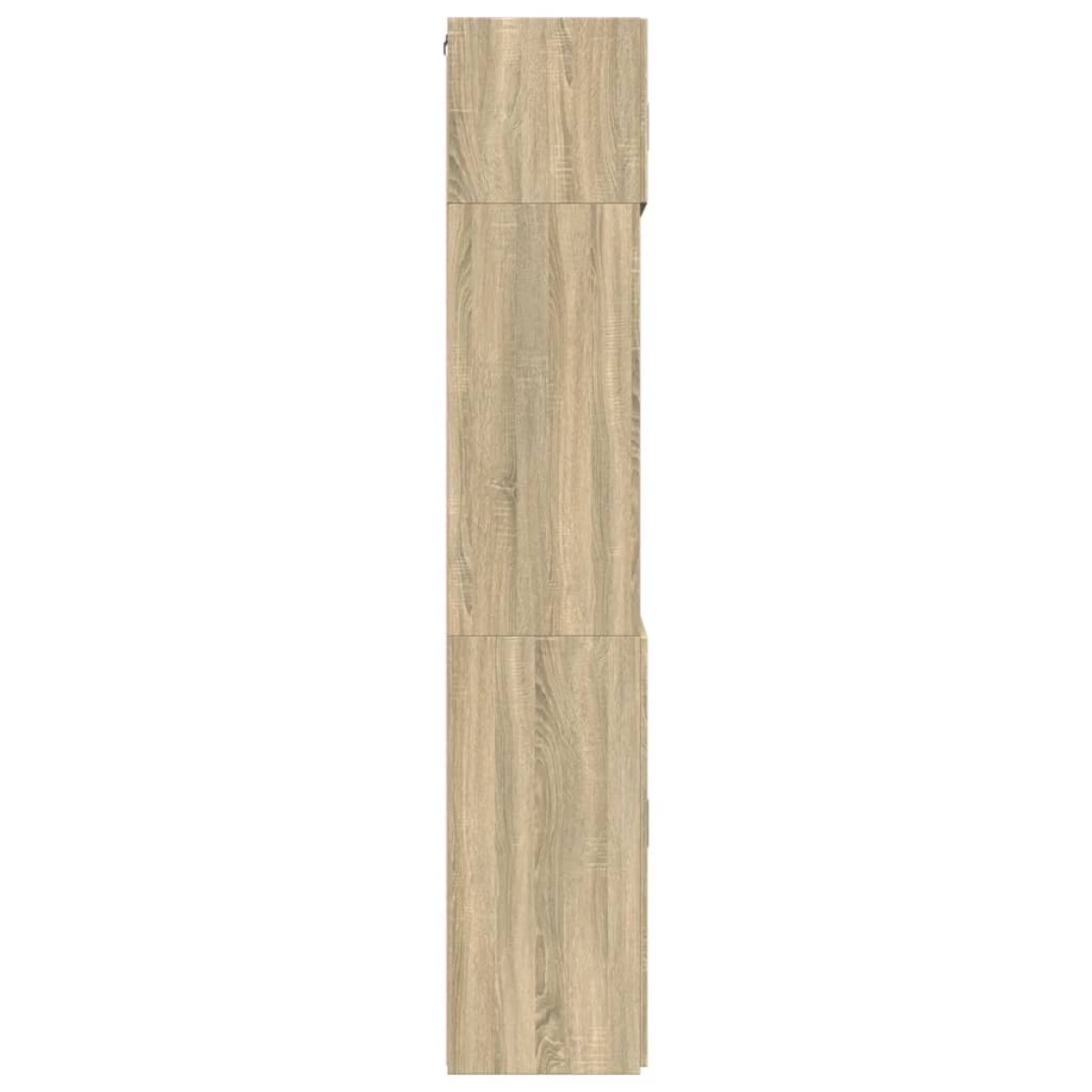 vidaXL Ραφιέρα με Ντουλάπια Sonoma Δρυς 80x42,5x225 εκ. Επεξ. Ξύλο