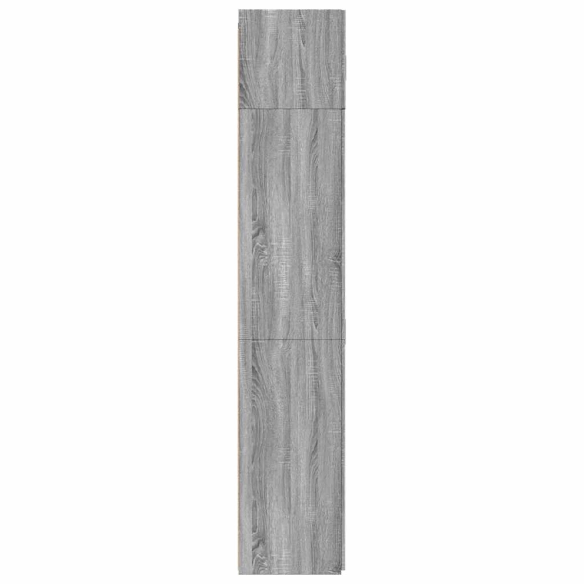vidaXL Ραφιέρα με Ντουλάπια Γκρι Sonoma 80x42,5x225εκ Επεξ. Ξύλο