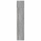 vidaXL Ραφιέρα με Ντουλάπια Γκρι Sonoma 80x42,5x225εκ Επεξ. Ξύλο