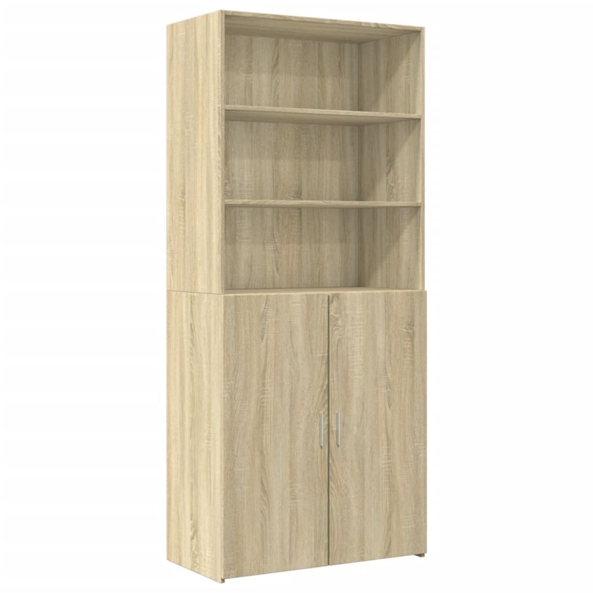 vidaXL Ντουλάπι Sonoma Δρυς 80x42,5x249 εκ. από Επεξεργασμένο Ξύλο
